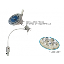 Lampa zabiegowa HYRIDIA 7 LED 65 000 lux