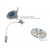 Lampa zabiegowa HYRIDIA 7 LED 65 000 lux
